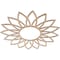 Ekena Millwork Daisy Wood Fretwork Pierced Ceiling Medallion, Alder, 28"OD x 9 3/4"ID x 1/4"T CMWP28X28X0250DAAL - alternate 4
